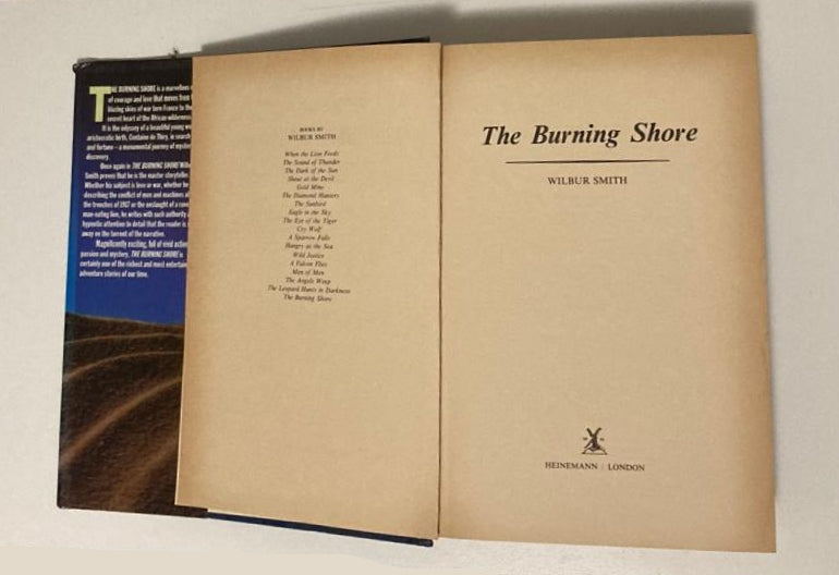 The burning shore - Wilbur Smith (First edition)