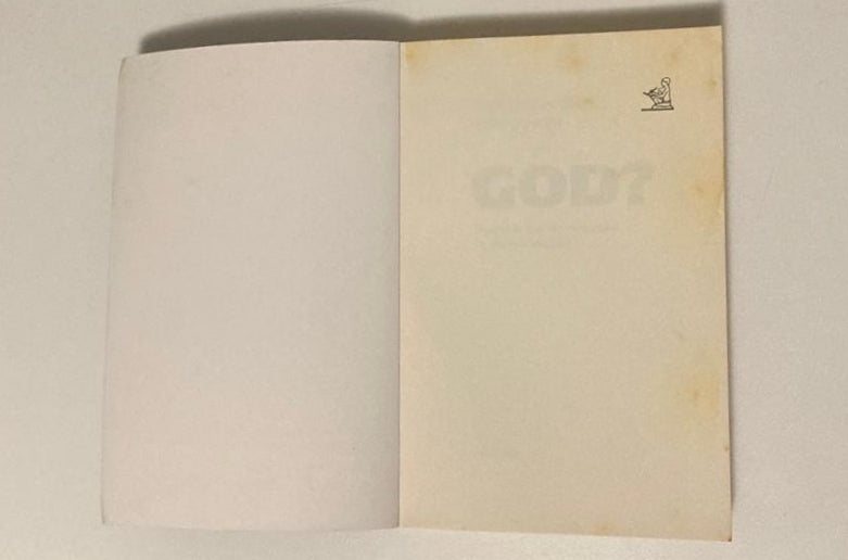 God? Gesprekke oor die oorsprong en uiteinde van alles - George Claassen en Frits Gaum (First edition)