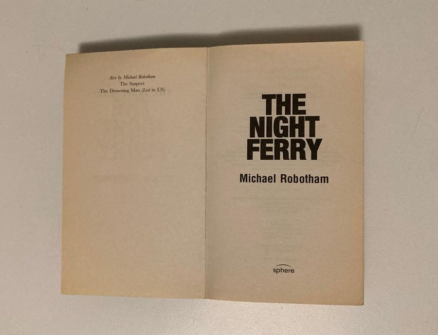 The night ferry - Michael Robotham