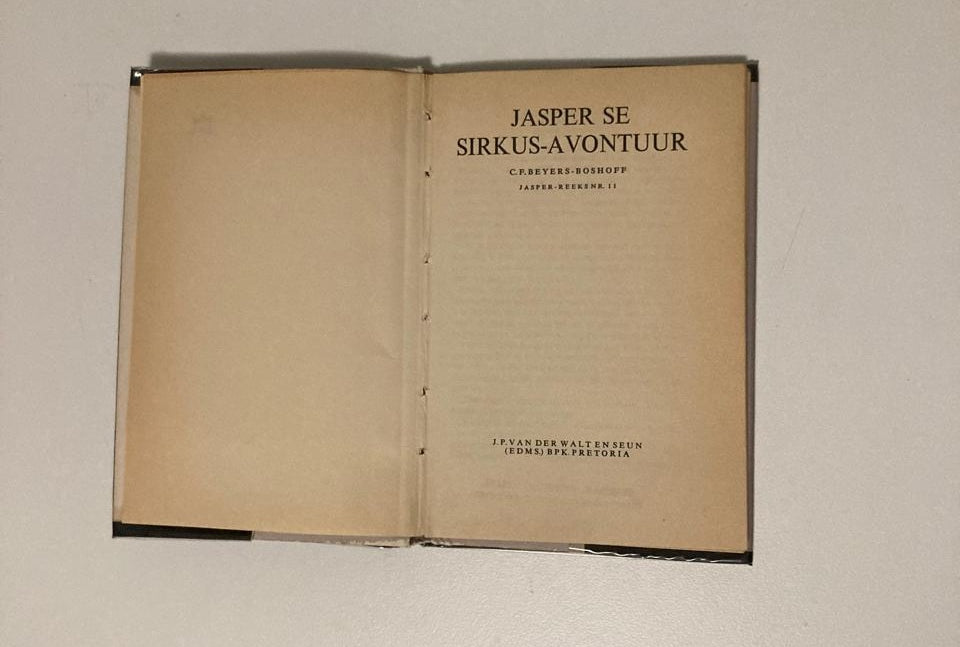 Jasper se sirkus-avontuur - C.F. Beyers-Boshoff (Jasper #11)