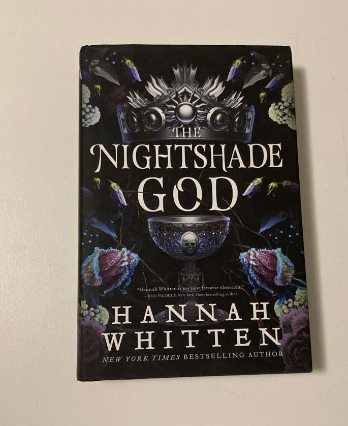 The nightshade god - Hannah Whitten (The Nightshade Crown #3; First edition)