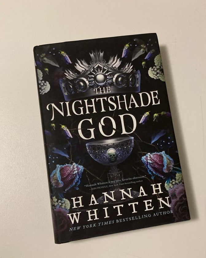 The nightshade god - Hannah Whitten (The Nightshade Crown #3; First edition)