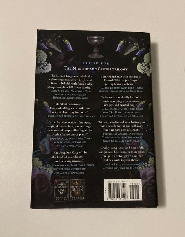 The nightshade god - Hannah Whitten (The Nightshade Crown #3; First edition)