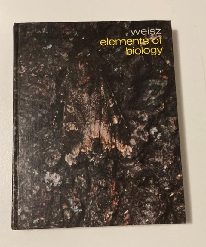 Elements of biology - Paul B. Weisz (Third edition)