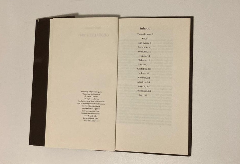 Gestaltes 1947 - Sheila Cussons (First edition)
