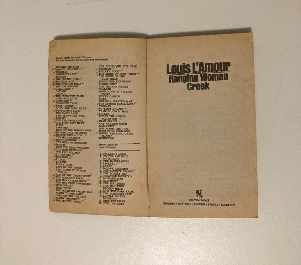 Hanging Woman Creek - Louis L'Amour