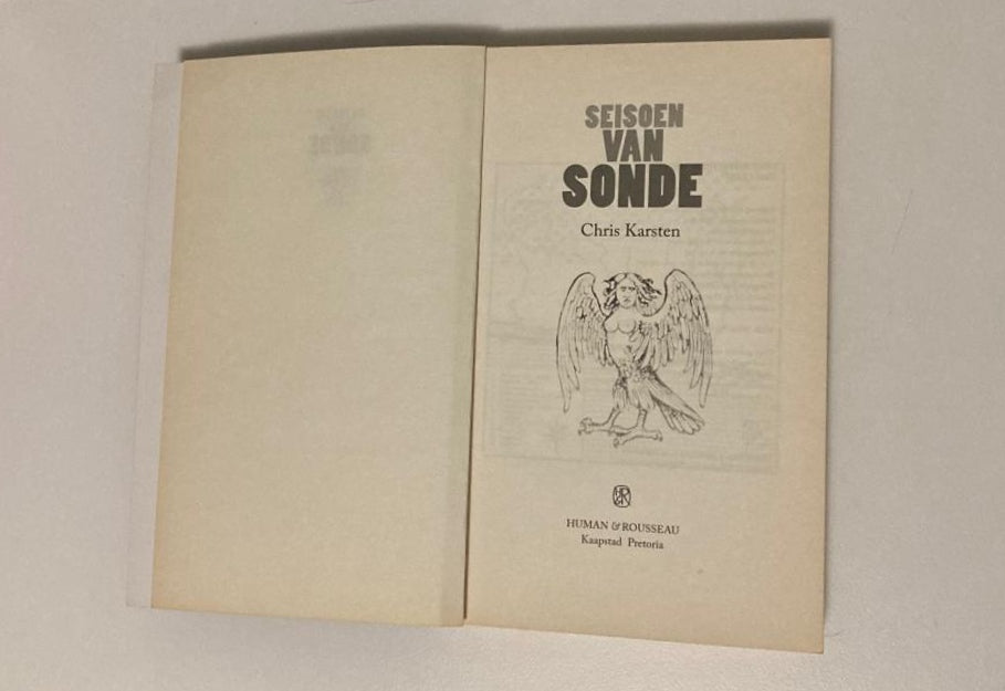 Seisoen van sonde - Chris Karsten (First edition)