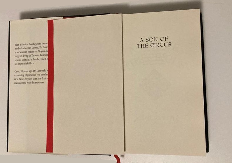 A son of the circus - John Irving (First UK edition)