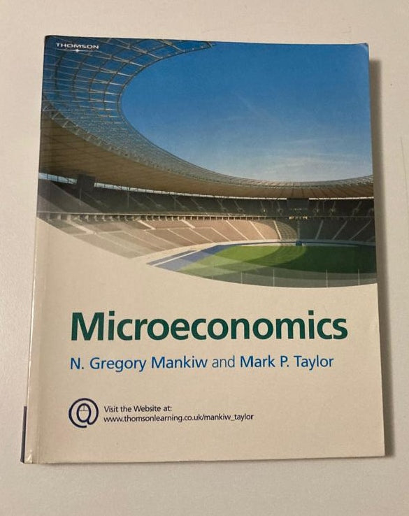 Microeconomics - N. Gregory Mankiw and Mark P. Taylor