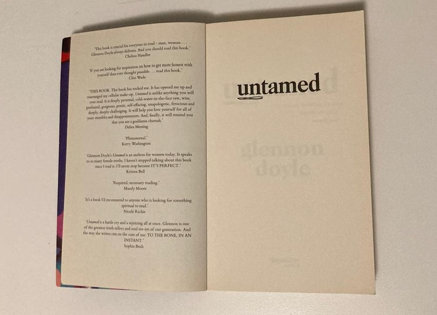 Untamed: Stop pleasing, start living - Glennon Doyle