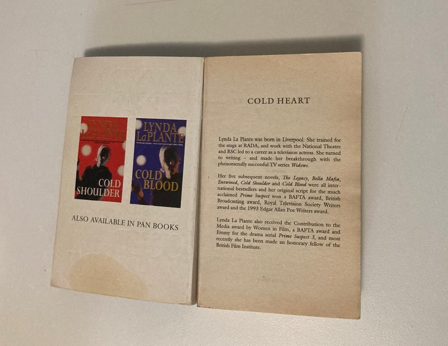 Cold heart - Lynda La Plante (Lorraine Page #3)