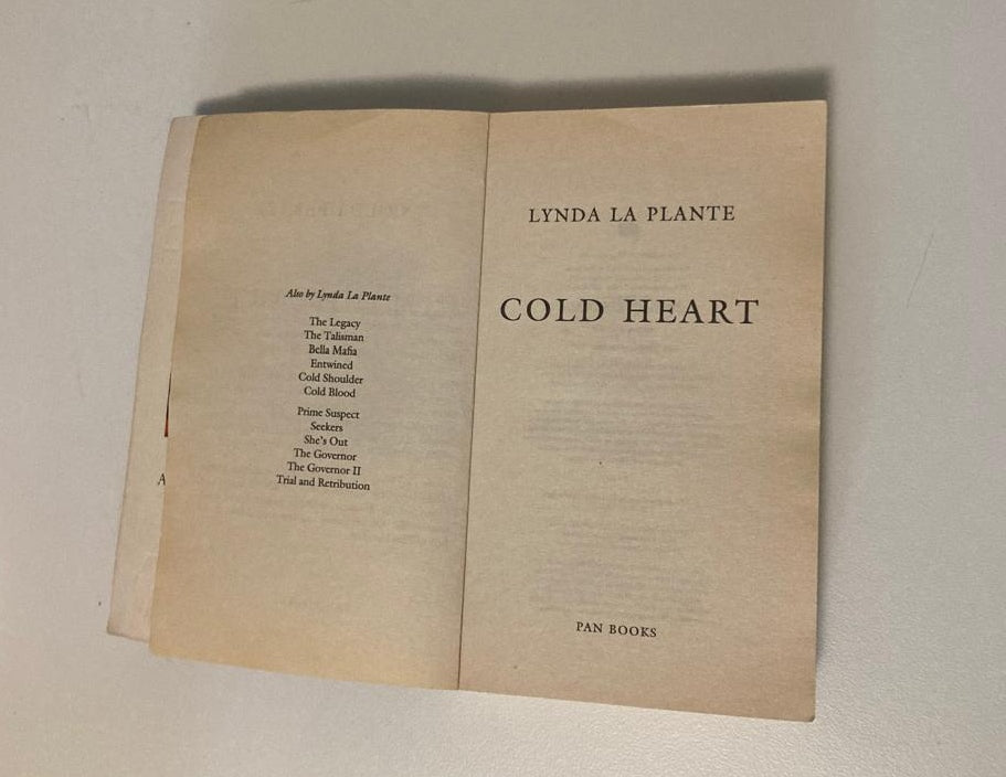 Cold heart - Lynda La Plante (Lorraine Page #3)