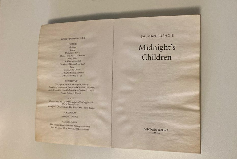 Midnight's children - Salman Rushdie