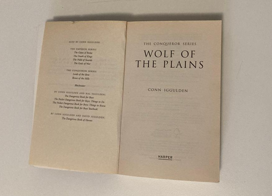 Wolf of the plains - Conn Iggulden (Conqueror #1)