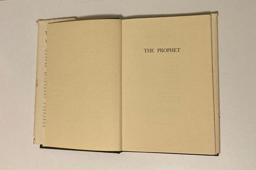 The prophet - Kahlil Gibran
