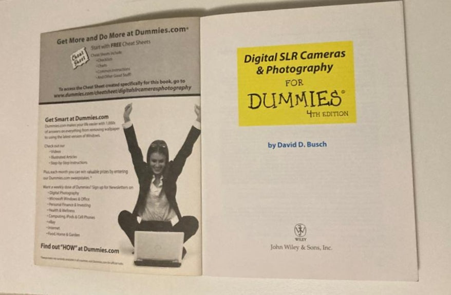 Digital SLR cameras & photography for dummies - David D. Busch