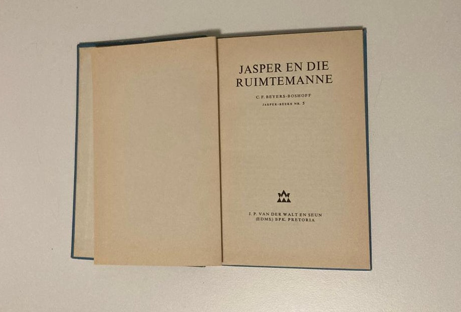 Jasper en die ruimtemanne - C.F. Beyers Boshoff (Jasper #5)