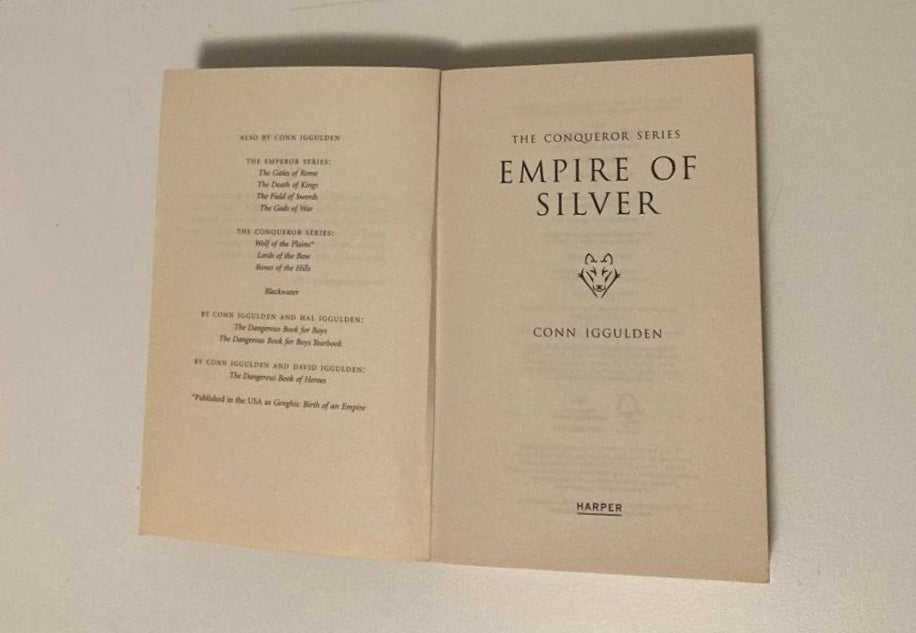 Empire of silver - Conn Iggulden (Conqueror #4)