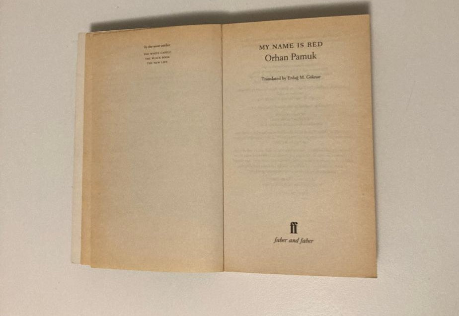 My name is Red - Orhan Pamuk