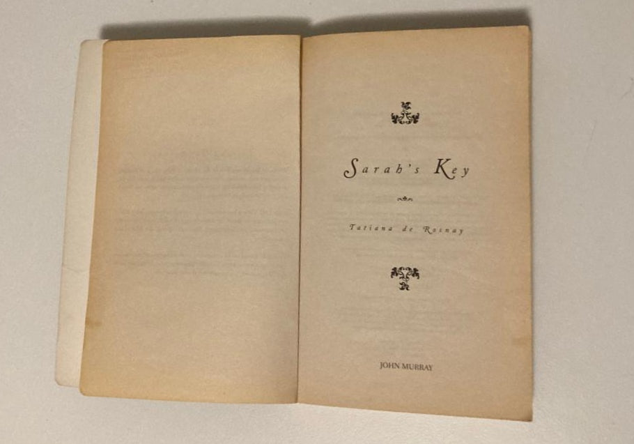Sarah's key - Tatiana de Rosnay