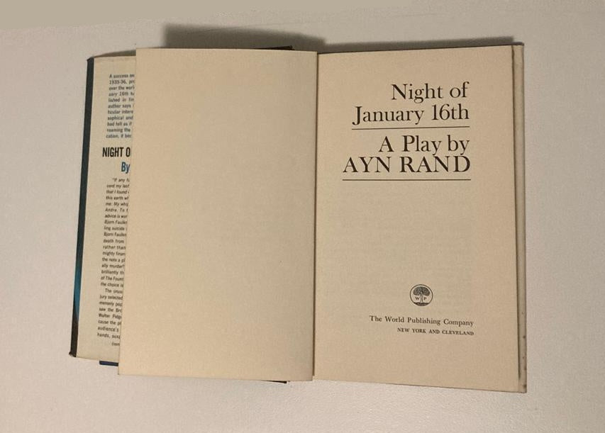 Night of January 16th - Ayn Rand