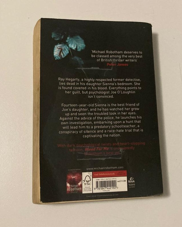 Bleed for me - Michael Robotham (Joseph O'Loughlin #4)