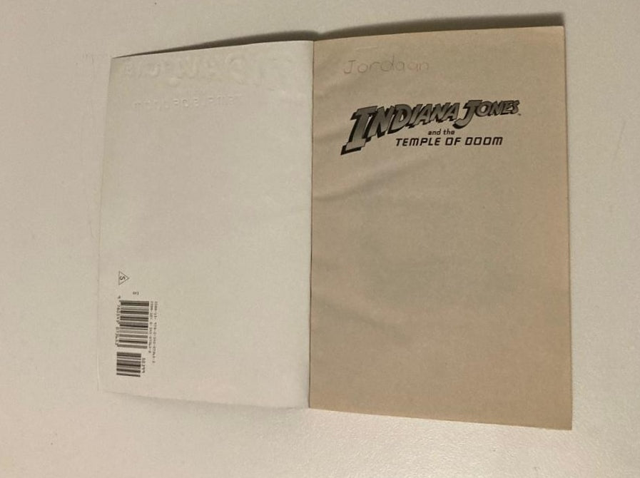 Indiana Jones and the temple of doom - Suzanne Weyn (Indiana Jones: Film Junior Novelizations #2)