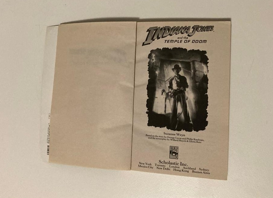 Indiana Jones and the temple of doom - Suzanne Weyn (Indiana Jones: Film Junior Novelizations #2)