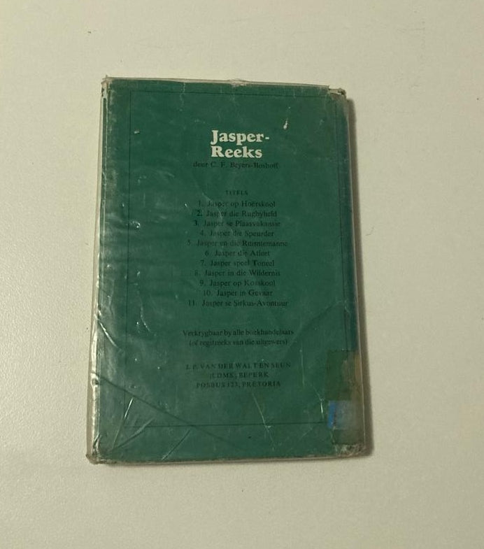 Jasper in die wildernis - C.F. Beyers-Boshoff (Jasper #8)