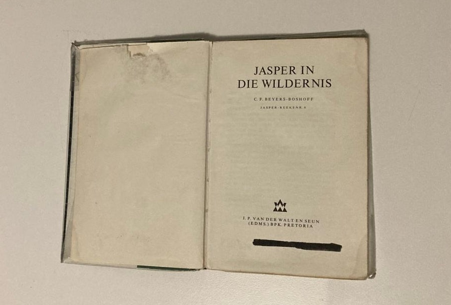 Jasper in die wildernis - C.F. Beyers-Boshoff (Jasper #8)