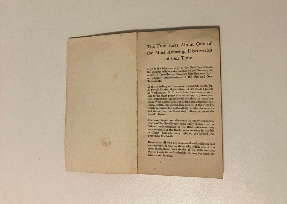 The meaning of the dead sea scrolls - A. Powell Davies