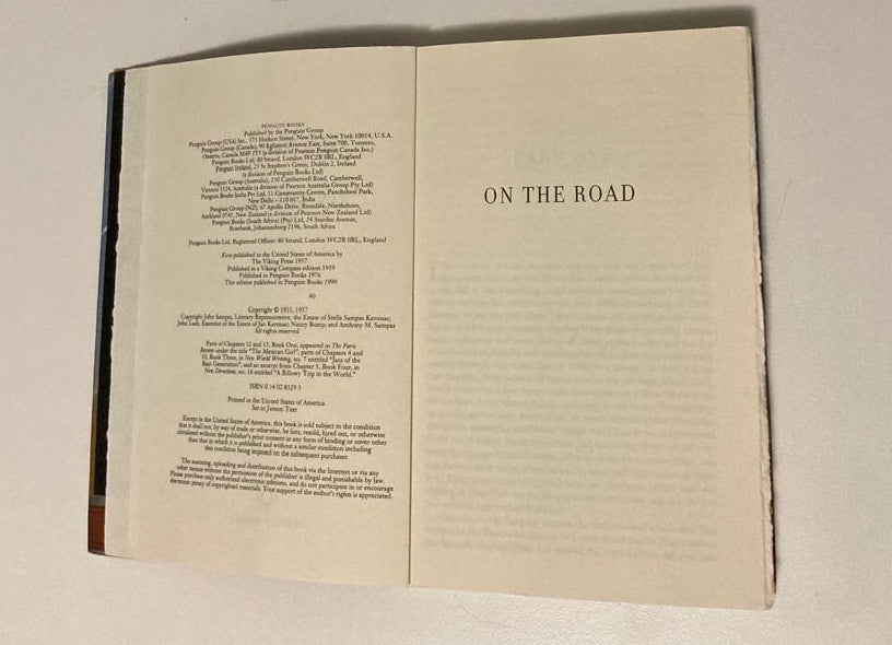 On the road - Jack Kerouac