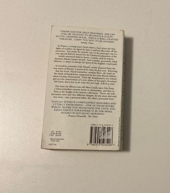 Danger zones - Sally Beauman (Journalists #2)