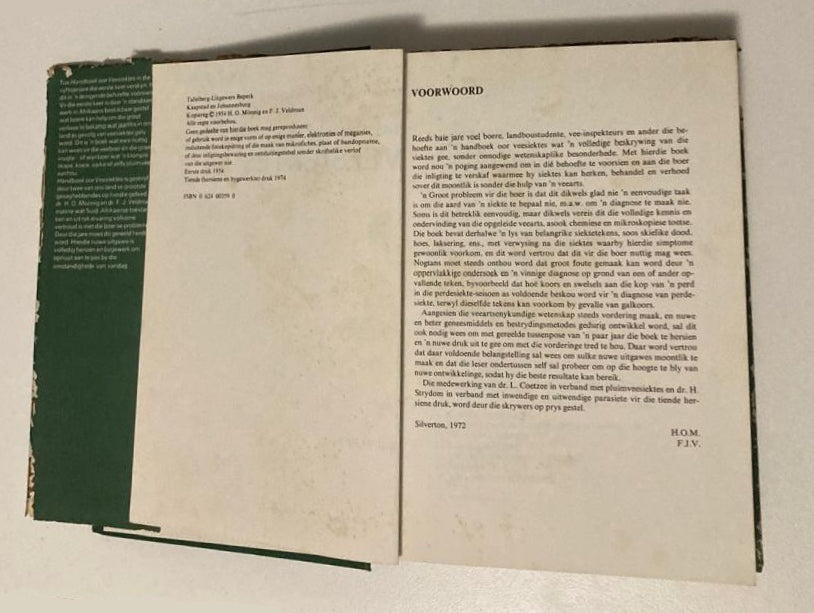 Handboek oor veesiektes - H.O. Mönnig en F.J. Veldman