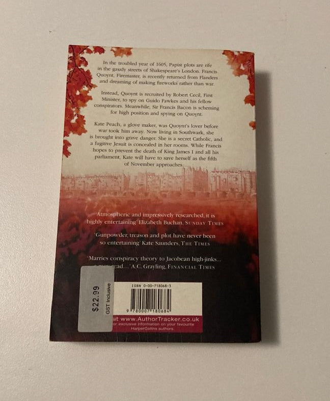 The firemaster's mistress - Christie Dickason (Francis Quoynt #1)
