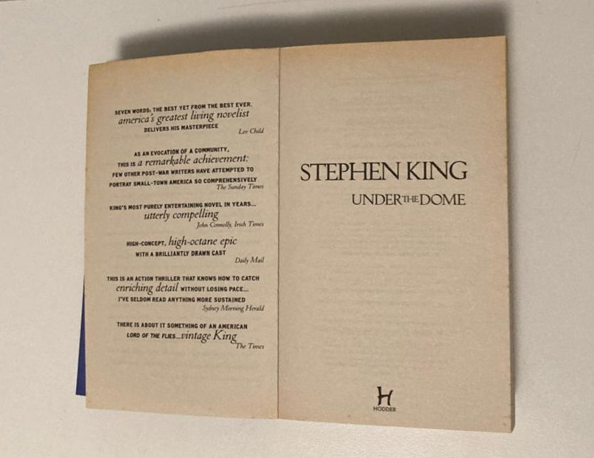 Under the dome - Stephen King