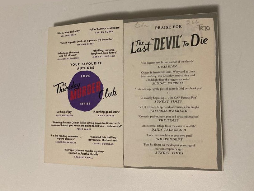 The last devil to die - Richard Osman (Thursday Murder Club #4)