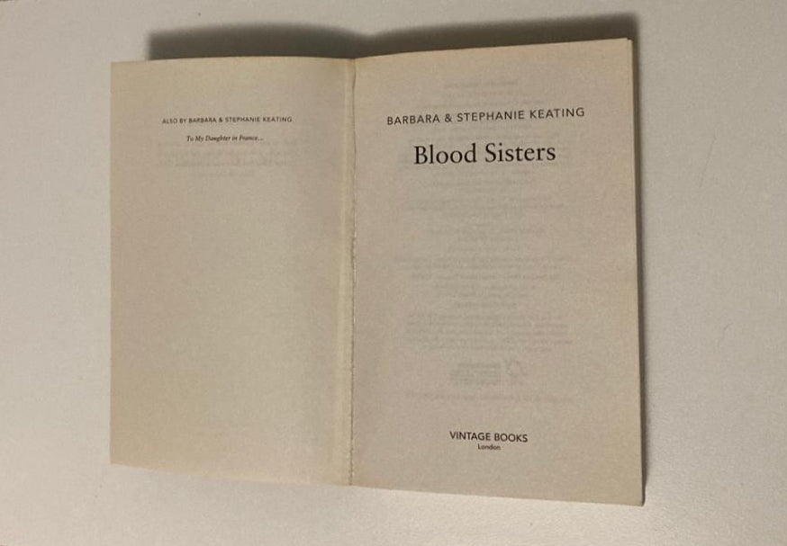 Blood sisters - Barbara & Stephanie Keating (The Langani Trilogy #1)