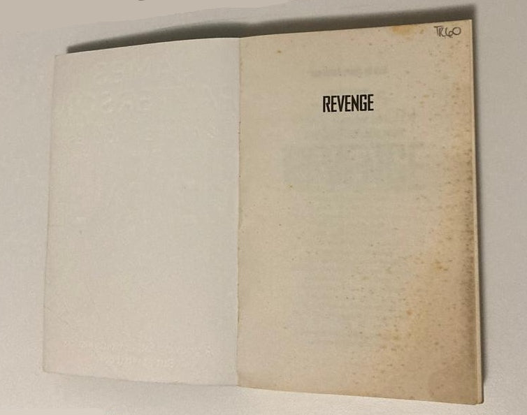 Revenge - James Patterson & Andrew Holmes (David Shelley #1; First edition)