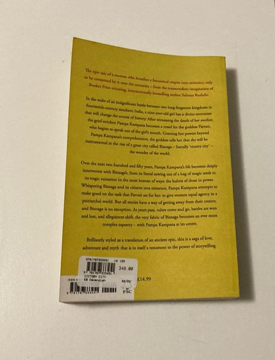 Victory city - Salman Rushdie