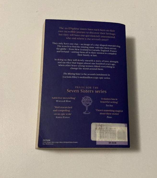 The missing sister - Lucinda Riley (The Seven Sisters #7)