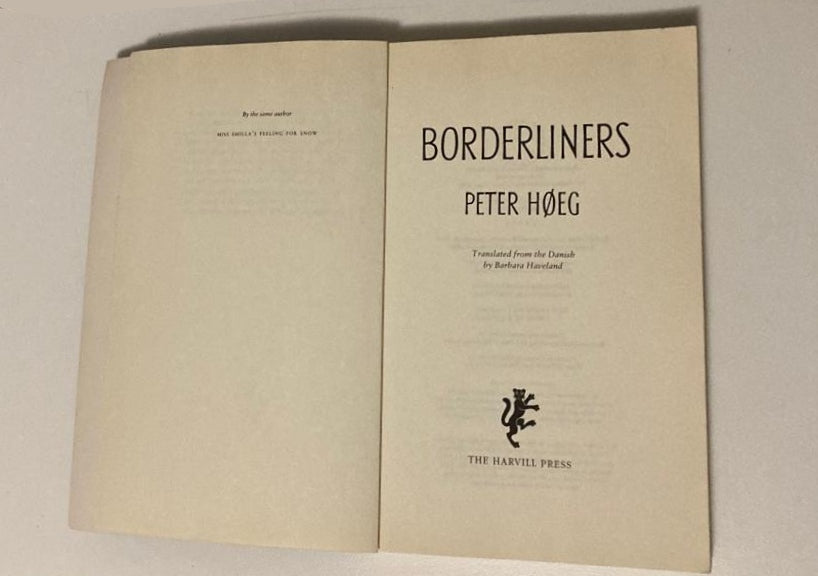 Borderliners - Peter Høeg