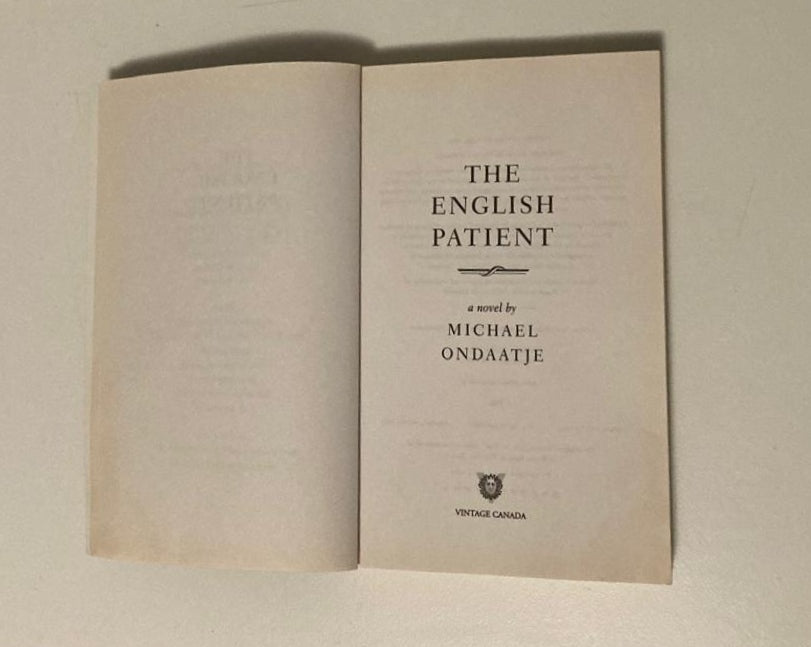 The English patient - Michael Ondaatje