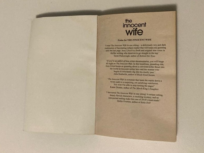 The innocent wife - Amy Lloyd