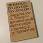 D.J. Opperman: Dolosgooier van die woord - Saamgestel deur A.P. Grové by geleentheid van die digter se sestigste verjaarsdag op 29 September 1974 (First edition)