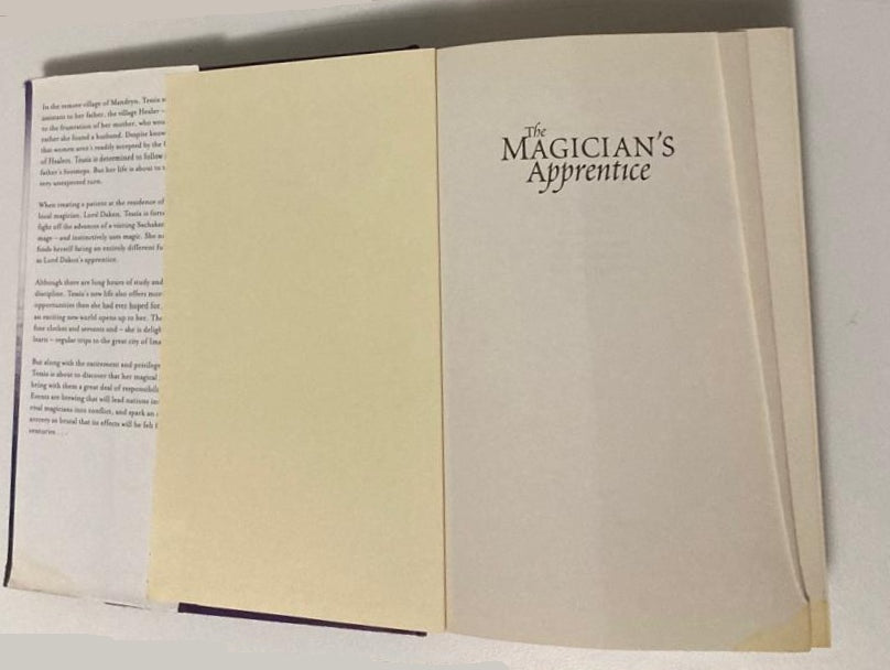 The magician's apprentice - Trudi Canavan (The Black Magician Trilogy #0.5)