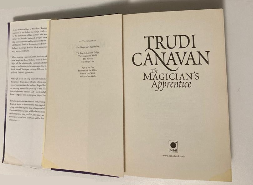 The magician's apprentice - Trudi Canavan (The Black Magician Trilogy #0.5)