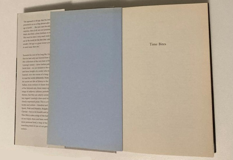 Time bites: Views and reviews - Doris Lessing (First UK edition)