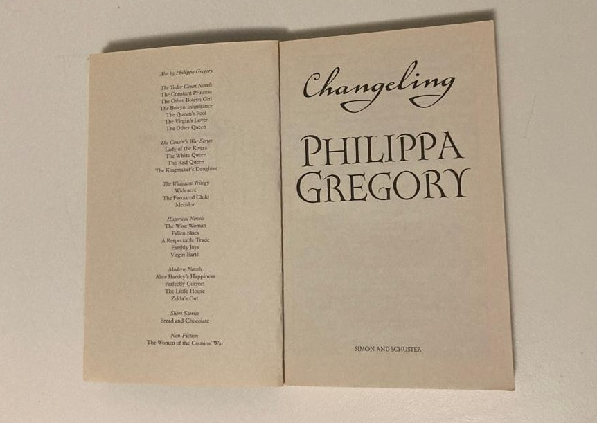 Changeling - Philippa Gregory (Order of Darkness #1)