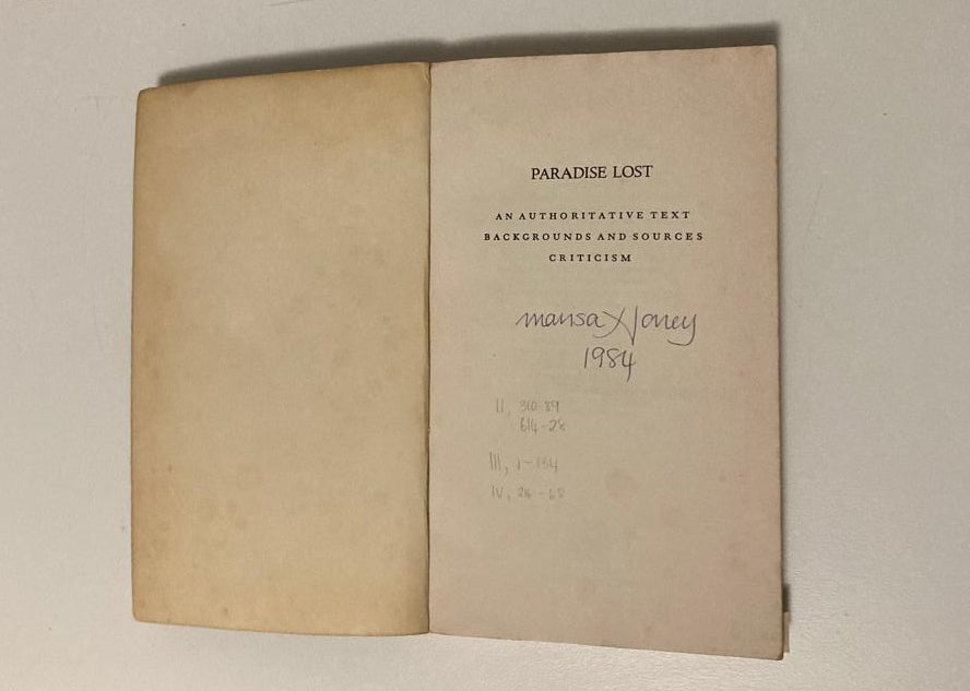 Paradise lost - John Milton (An anauthoritative text, background and sources, criticism) - Edited by Scott Elledge